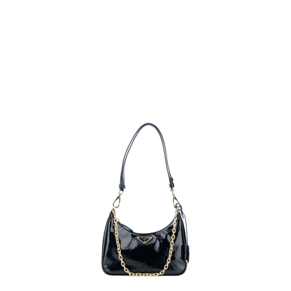 Black Napalk Re-Edition Shoulder Bag