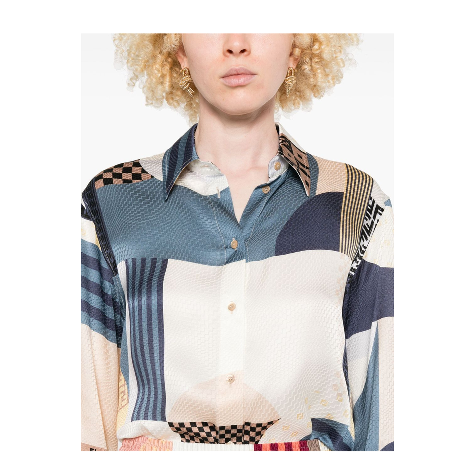 Shirt Silk Multicolour