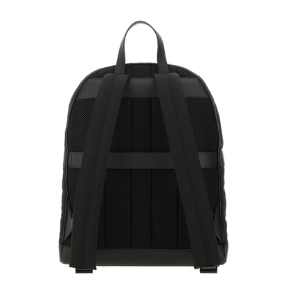 Backpack with Buckles Hooks Black