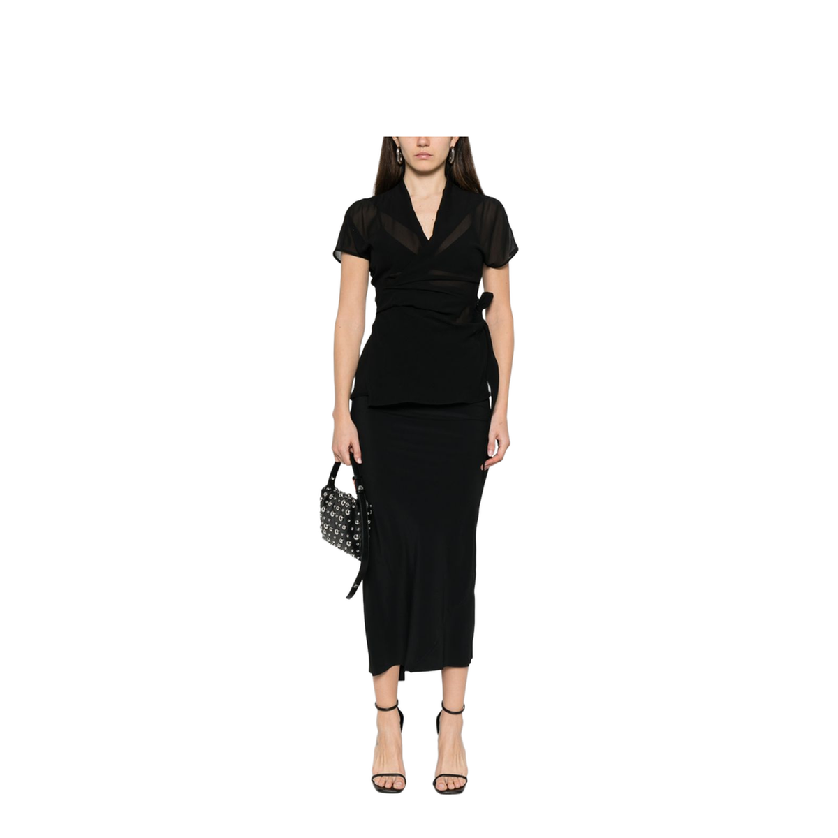 MAYFEYR - Rick Owens - Cotton Blend Midi Skirt - RP01F6334CC09