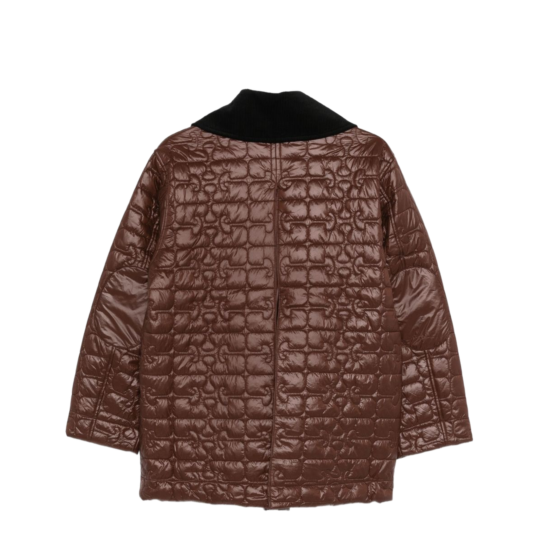 Brown Recycled Nylon Jacket
