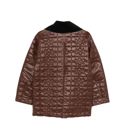Brown Recycled Nylon Jacket