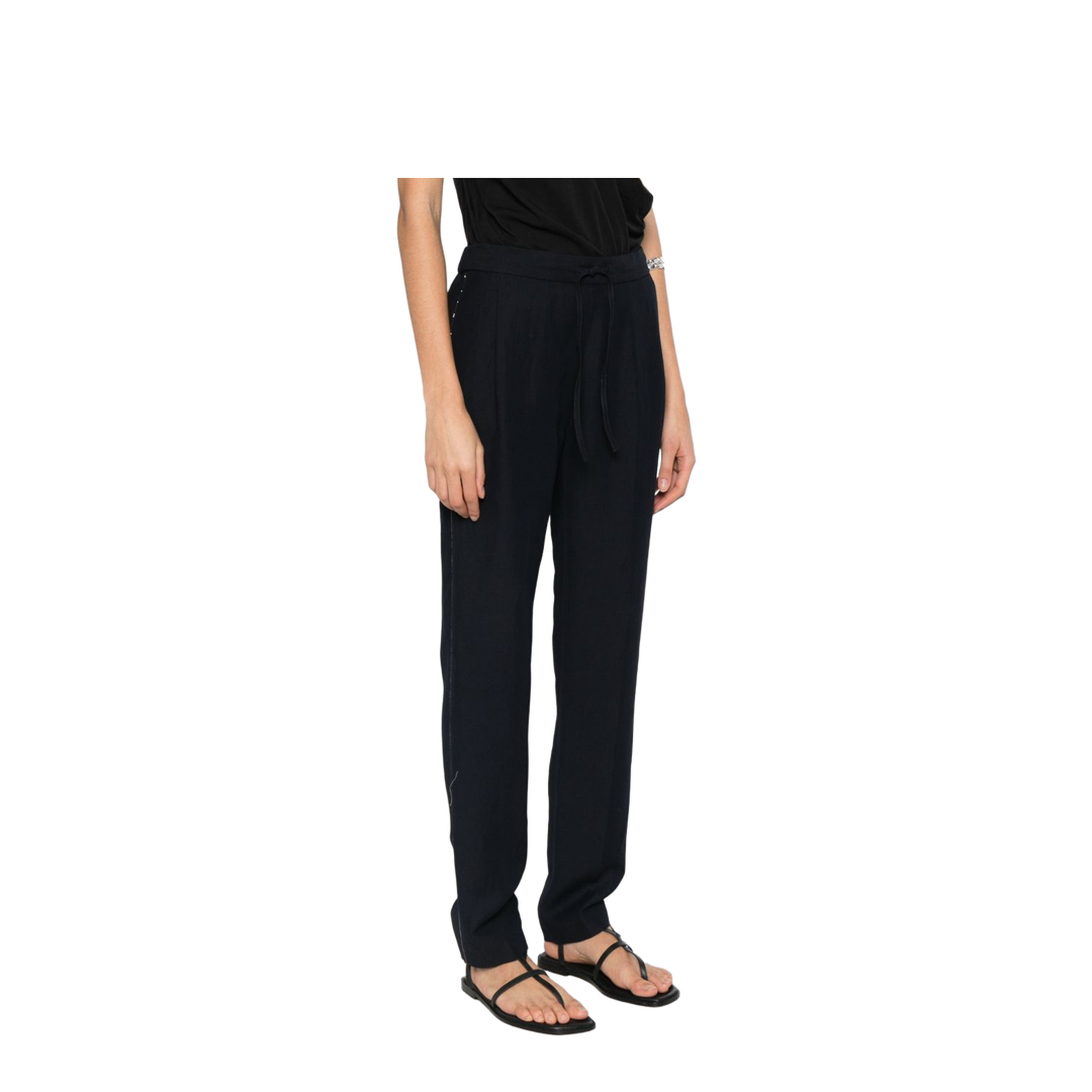 MAYFEYR - Fabiana Filippi - Trousers Blue - PAD276F366M1505146