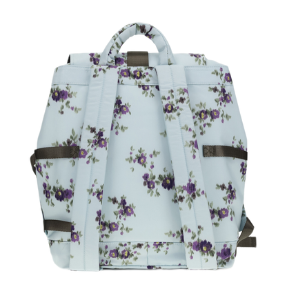 MAYFEYR - Ganni - Re-Tech Nylon Backpack With Floral Pattern - B2010027
