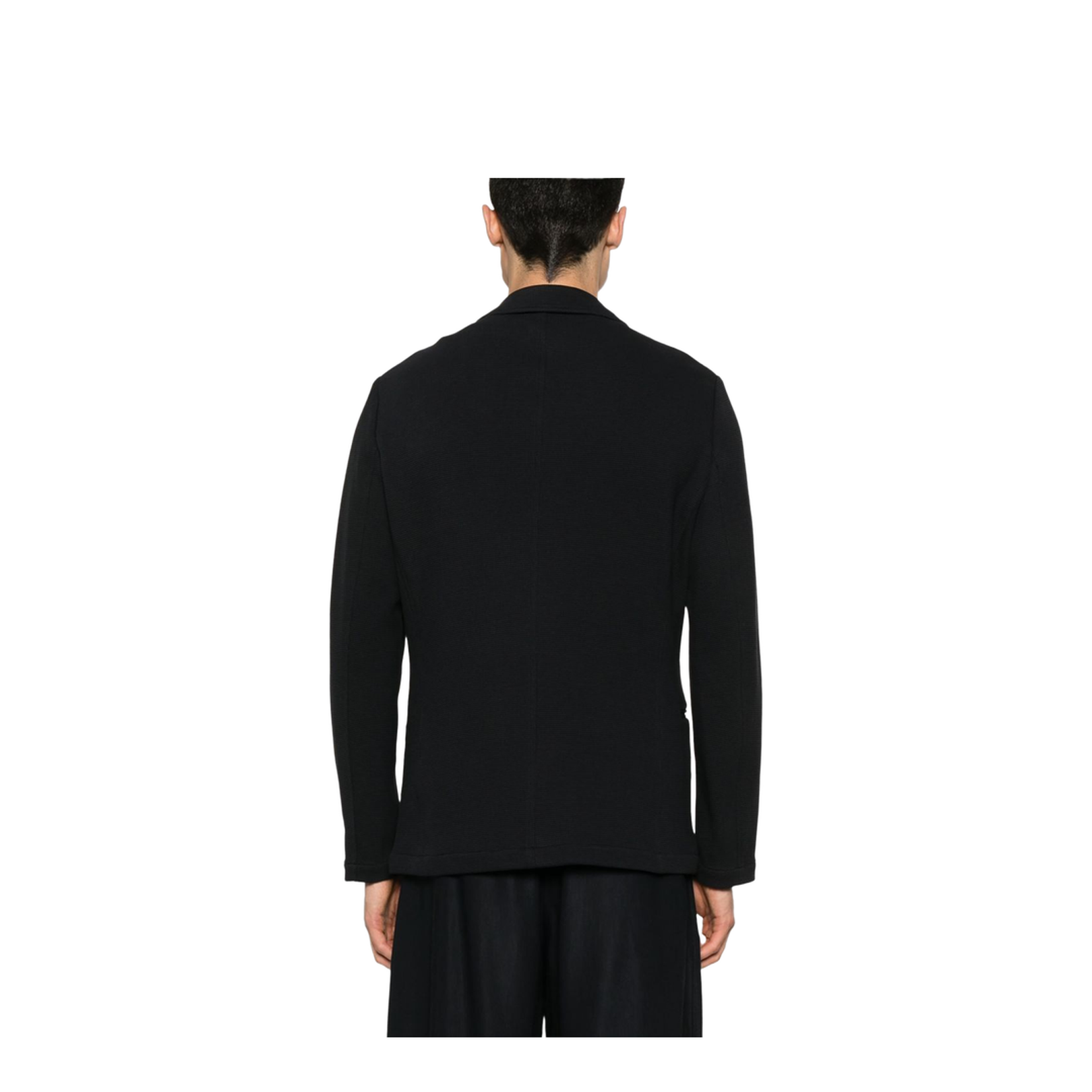 Travel Essentials Single-Breasted Blazer in Waffle Jersey