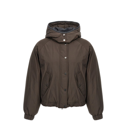Cropped Down Jacket