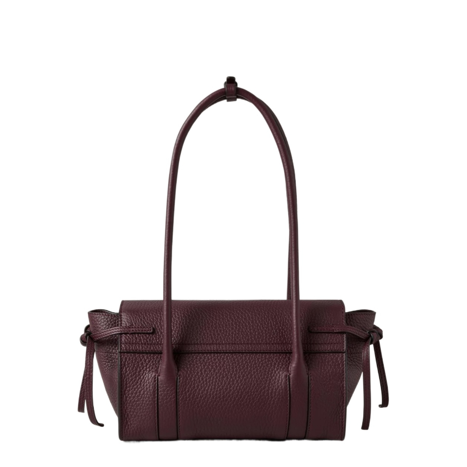 Leather Shoulder Bag With Logo