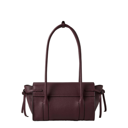 Leather Shoulder Bag With Logo