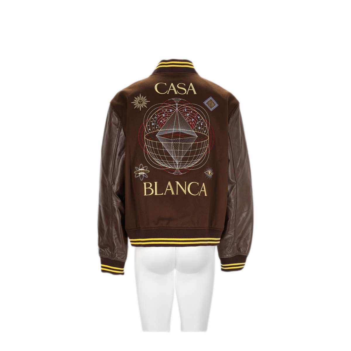 MAYFEYR - Casablanca - Virgin Wool Sports Jacket - MAW26OT25801CELESTIALPYRAMID