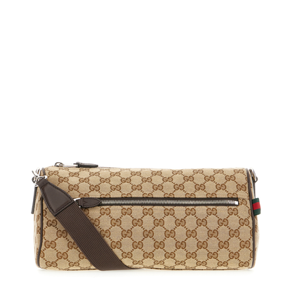 GG Canvas Small Cylinder Bag