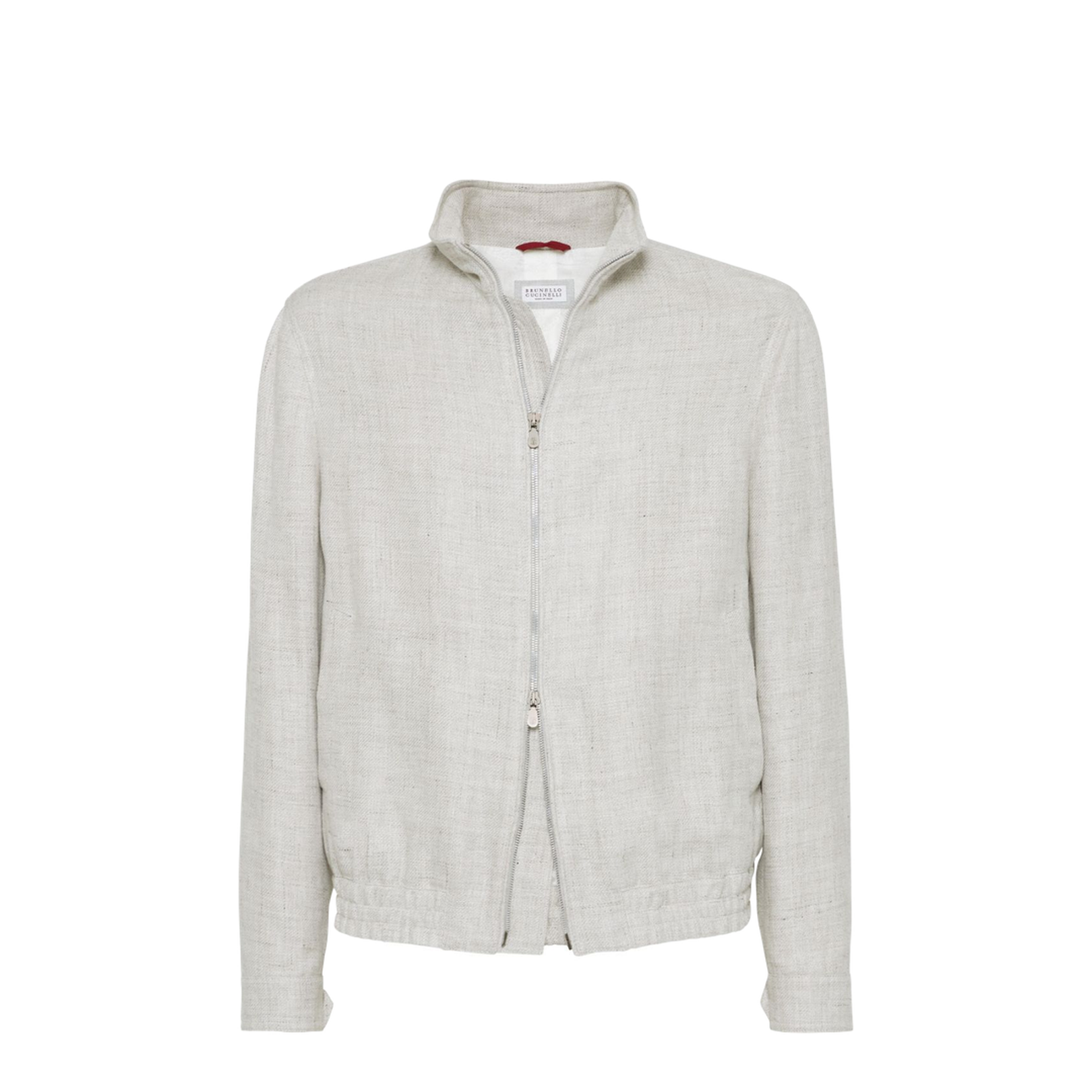 Grey Linen and Wool Jacket
