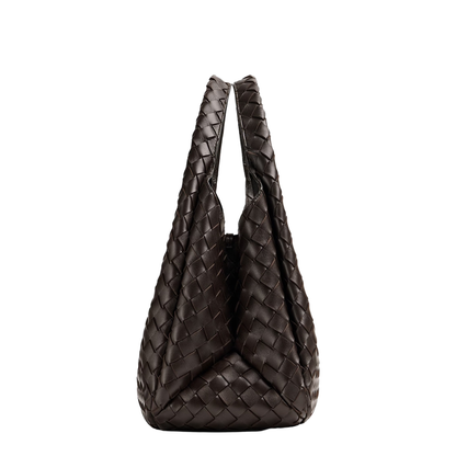 Campana Medium Lambskin Shoulder Bag - Fondant