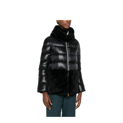 MAYFEYR - Herno - Ultralight Nylon And Alternative Fur Cape - PI001933D12017Z
