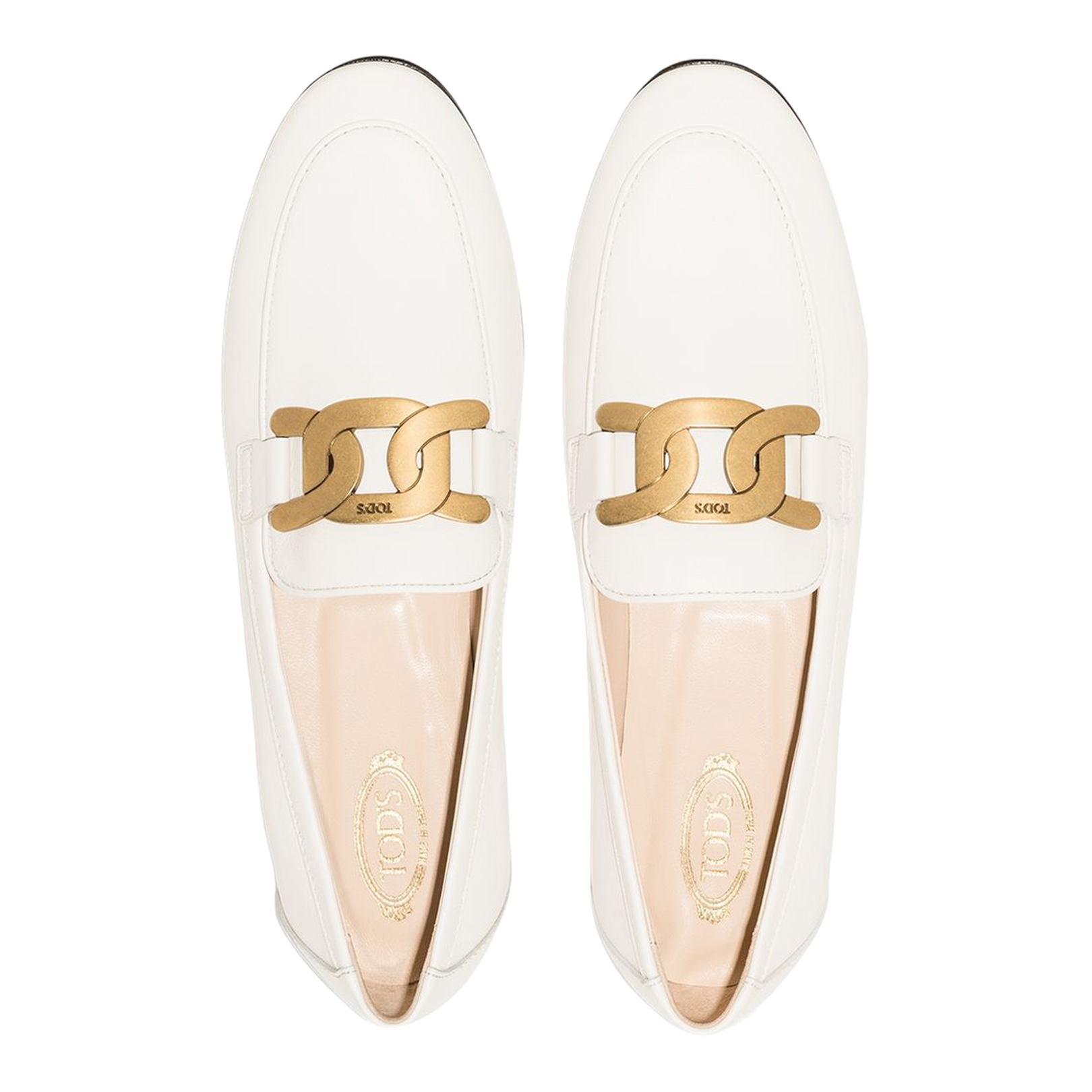 Tod's Flat Shoes White
