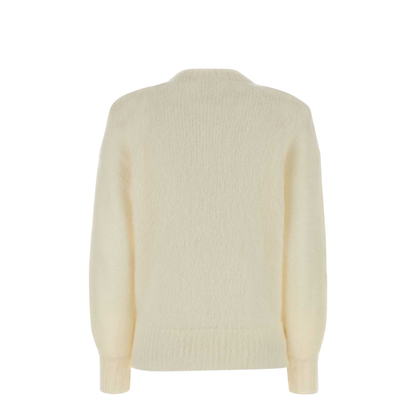 Ivory Mohair Blend Sweater