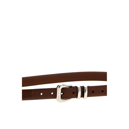 MAYFEYR - Brunello Cucinelli - Calfskin Belt With Woven Decoration - MAUOA253C6719