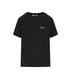 Black T-shirt with Stamp Print