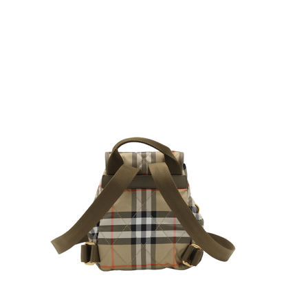 Horseshoe Mini Quilted Polyamide Backpack - Sand Beige