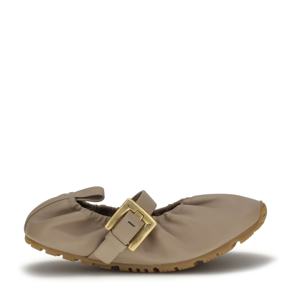 MAYFEYR - Balmain - Buckle Strap Ballerinas - GN0UF761LPAN8FI