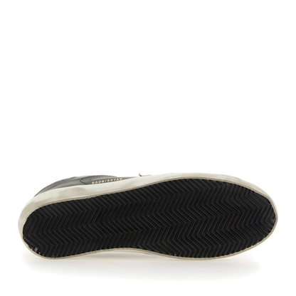 Super-Star Black White Leather