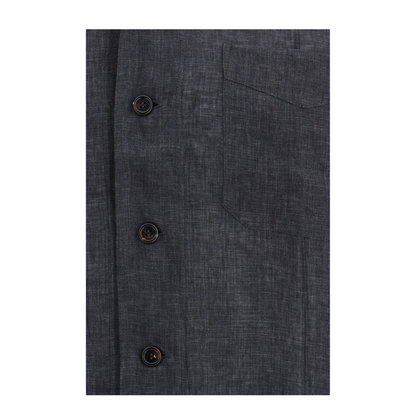 MAYFEYR - Brunello Cucinelli - Easy Fit Linen Shirt - MF6300648C046