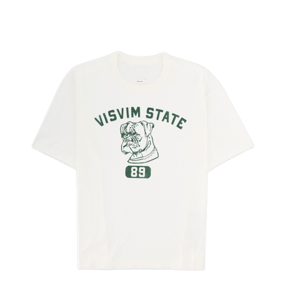 MAYFEYR - VISVIM - T Shirt Jumbo Con Stampa - 0126105010018WHITE