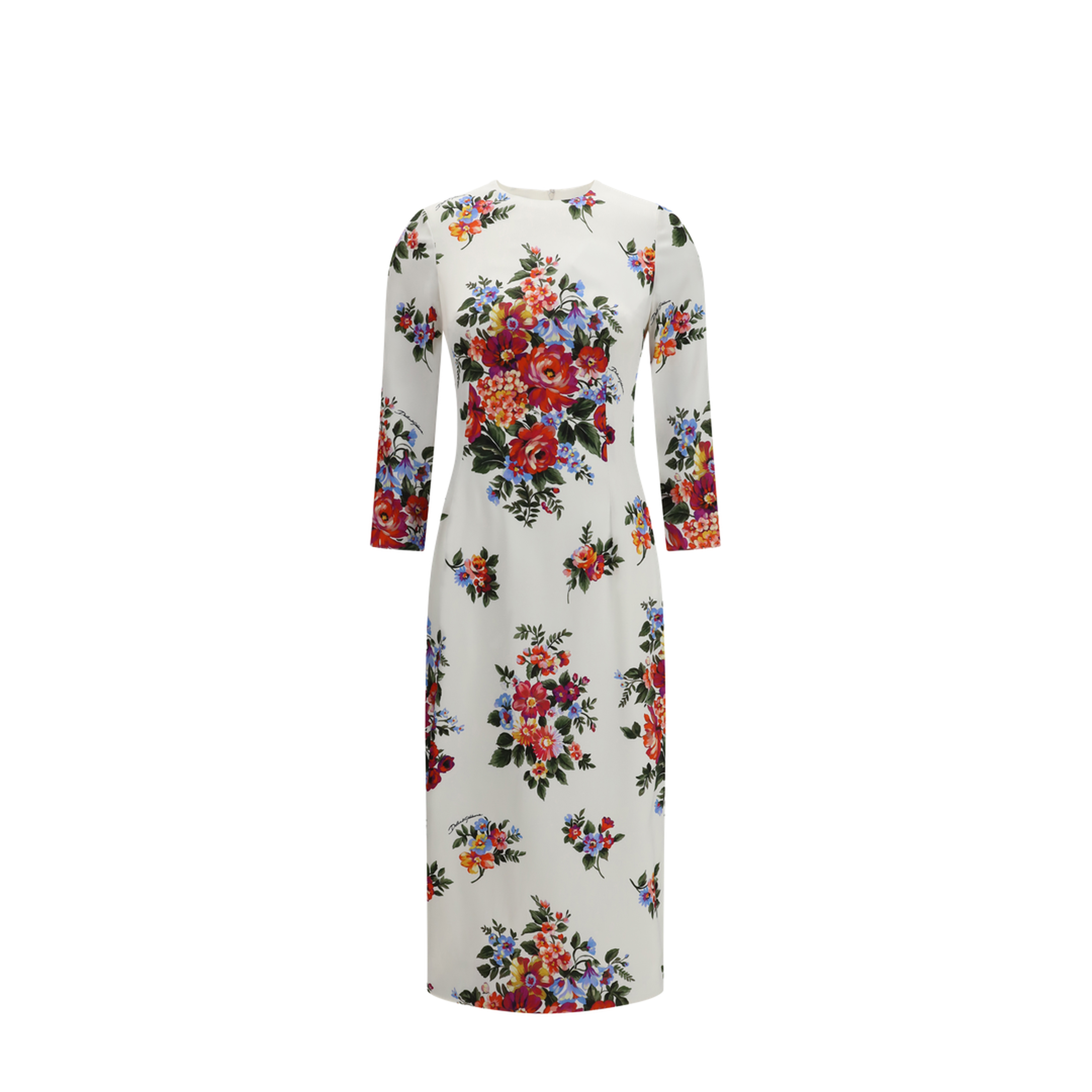 MAYFEYR - Dolce & Gabbana - Floral Print Stretch Viscose Dress - F612VTFSICE
