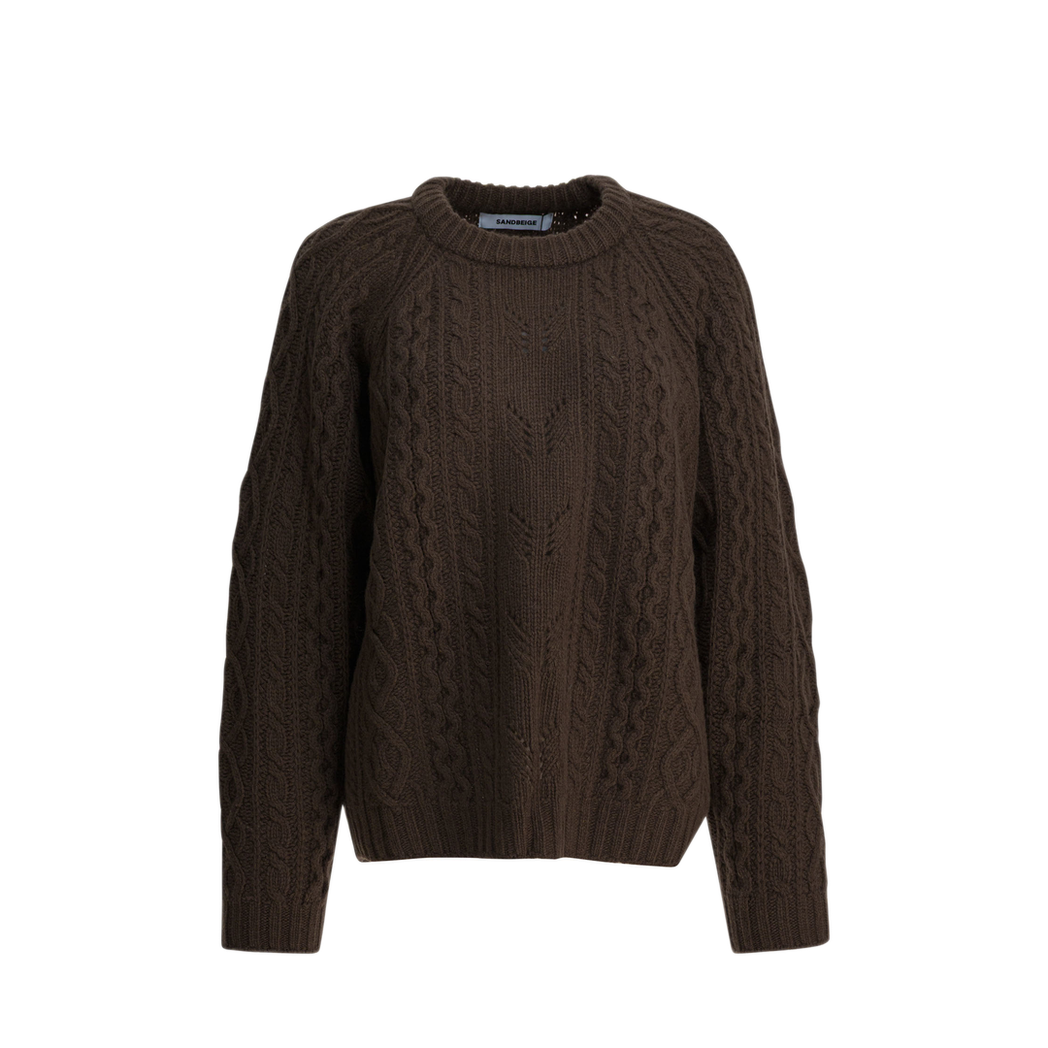 MAYFEYR - Sandbeige - Knitwear - SBC3NT03ACMOCHABROWN