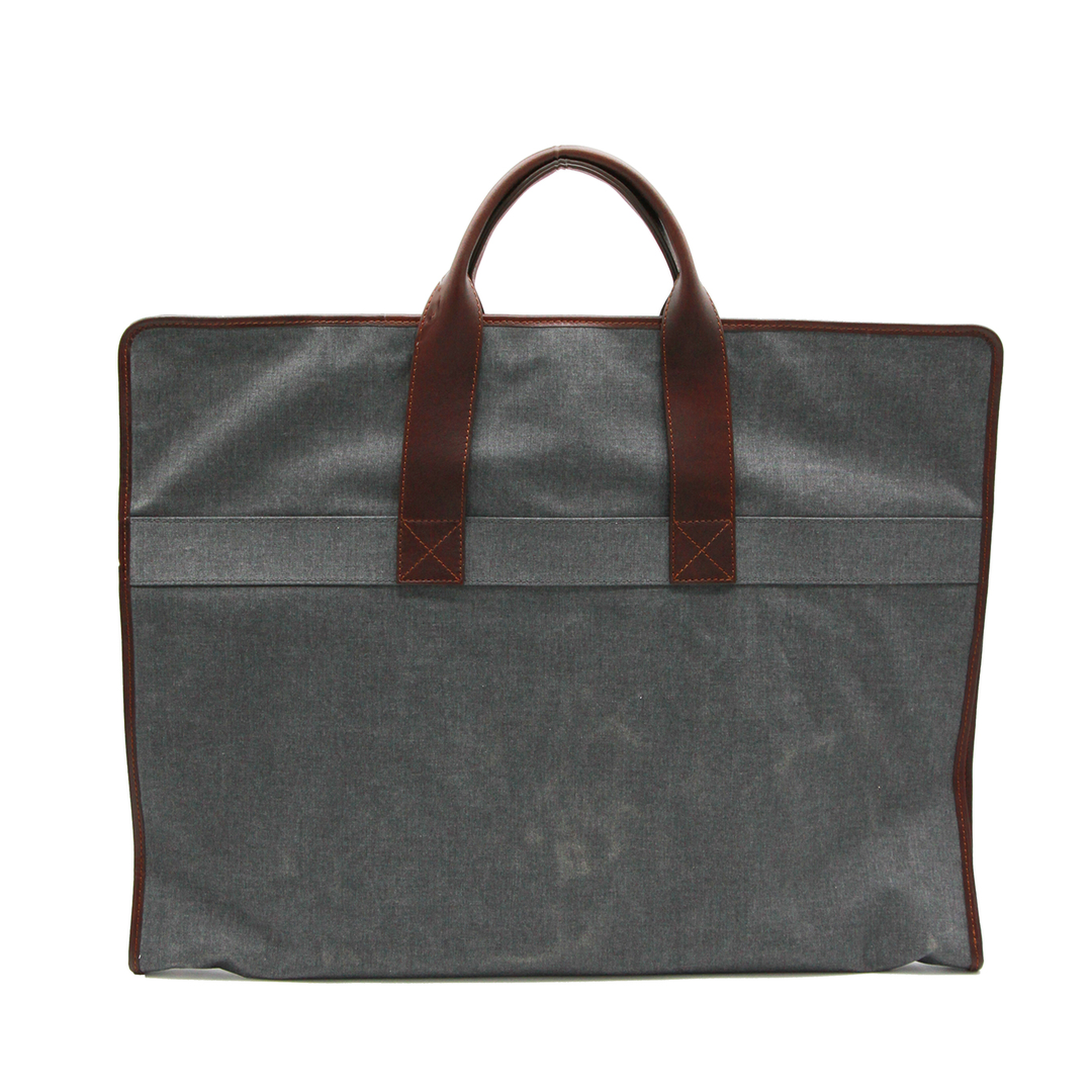 Leather Trimming Suit Carrier