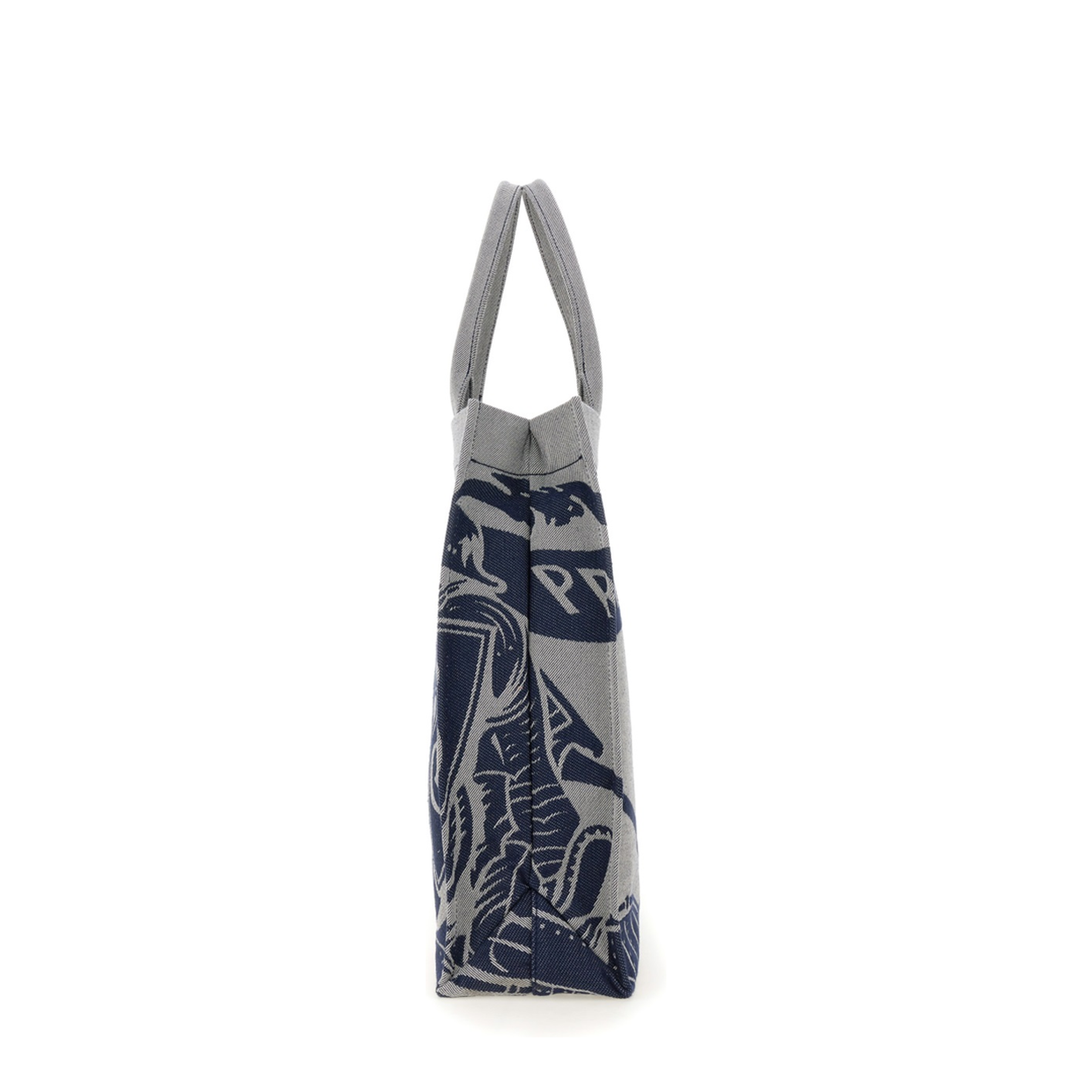Grey Equestrian Knight Tote Bag