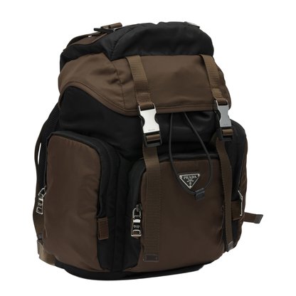 MAYFEYR - Prada - Casual Backpack In Re-Nylon And Leather - 2VZ1212DMGF03MQVDOM