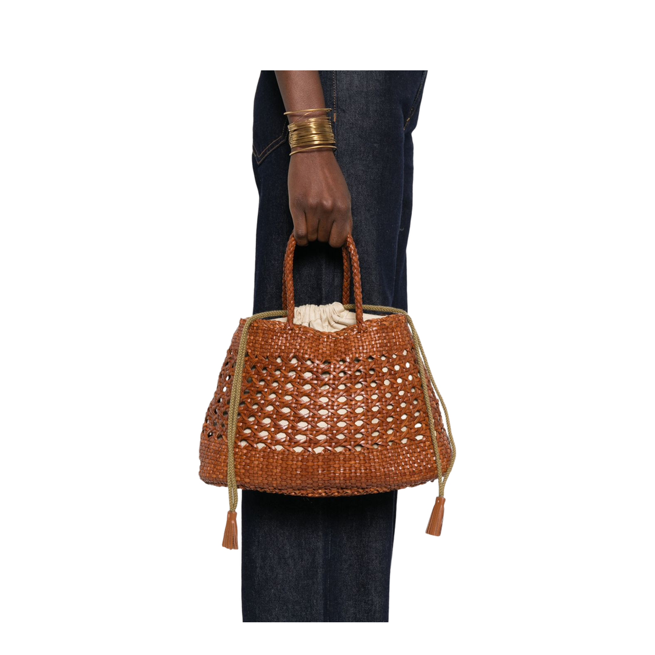 MAYFEYR - Dragon Diffusion - Leather Brown Bag - DGS68881TAN