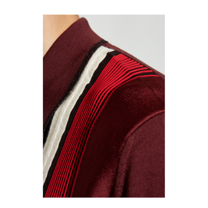 Shirt with Wool Trim