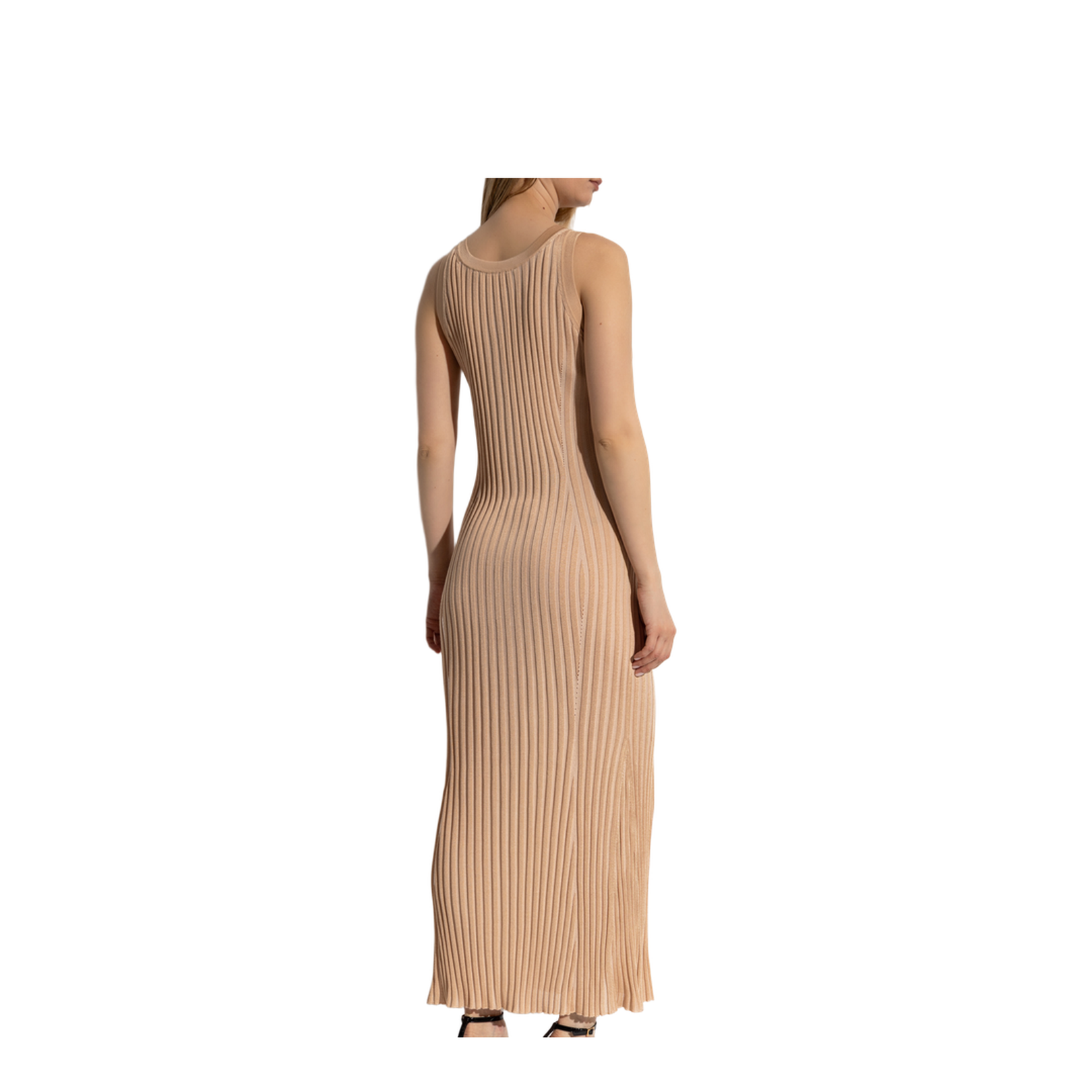 Ribbed Sleeveless Dress
