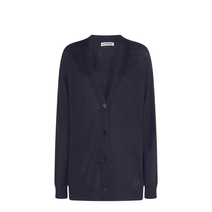 Dark Blue Wool Knitwear