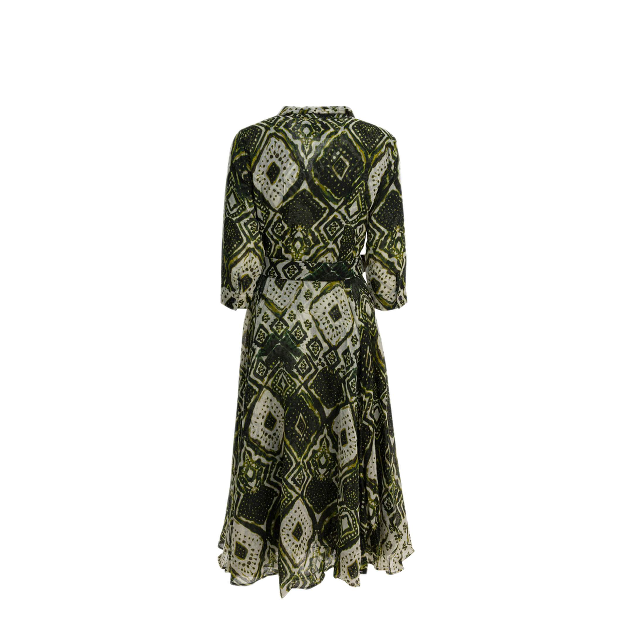 MAYFEYR - Samantha Sung - Dresses - ASTERTIEDYEMALDIVESIVORYOLIVEGREEN