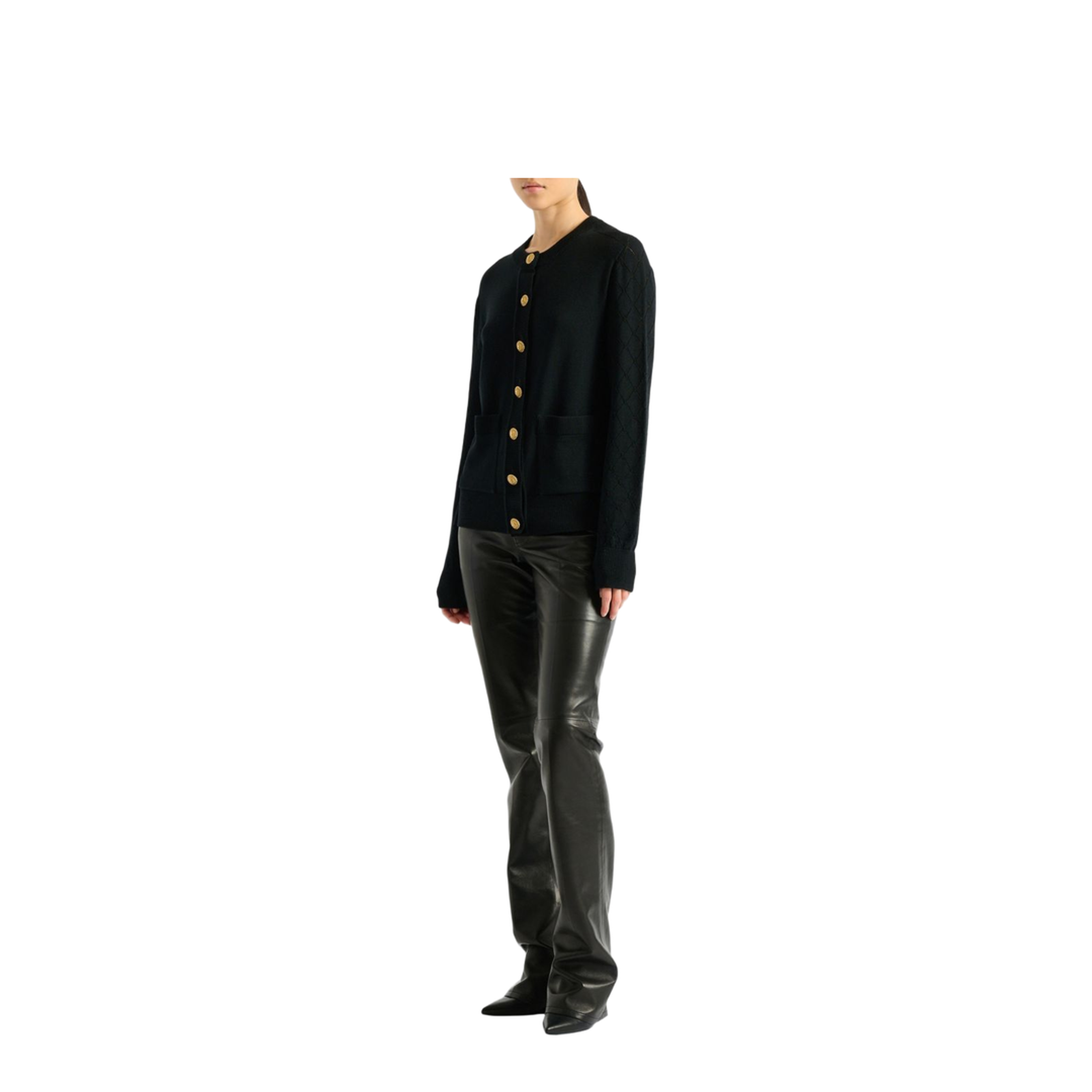 MAYFEYR - Balmain - Sweaters Black - HF1KN085KJ990PA