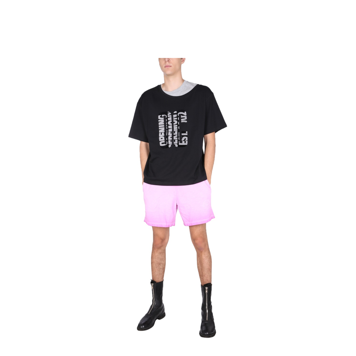 MAYFEYR - OPENING CEREMONY - Double Collar T Shirt - YMAA009F21JER0011005