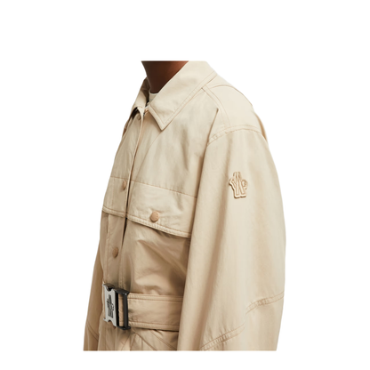 Beige Kaeng Belted Field Jacket