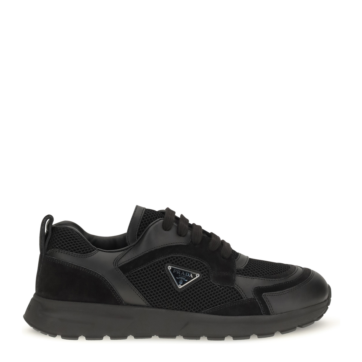 MAYFEYR - Prada - Prax Leather And Fabric Sneakers - 2EE489FG0003ZQDF0002