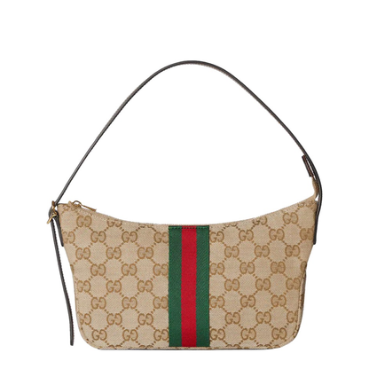 Lunetta Small Crossbody Bag - Sand/Dark Brown