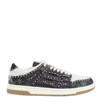MAYFEYR - Amiri - Studded Skeleton Top Low Sneakers - AMSNSN1002BLACK