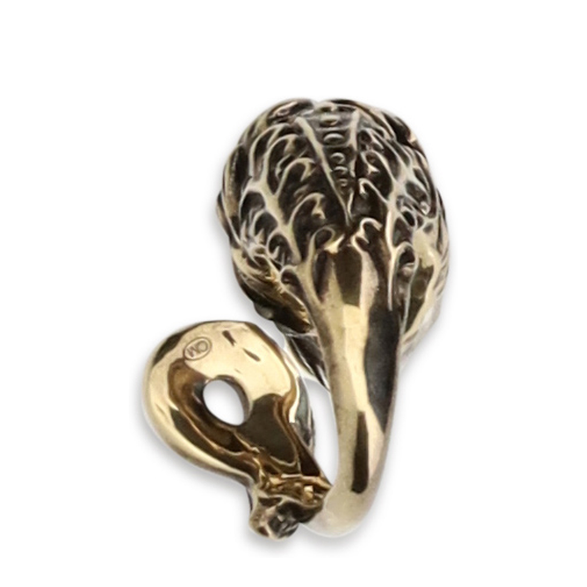 MAYFEYR - Valentino - Zoomorphic Lion Head Ring - 9W0J0CH3MET4F5
