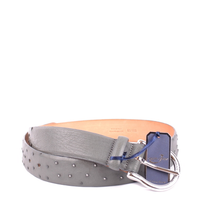 MAYFEYR - Jacob Cohen - Gray Leather Belt - J7359-00354N-46C51V