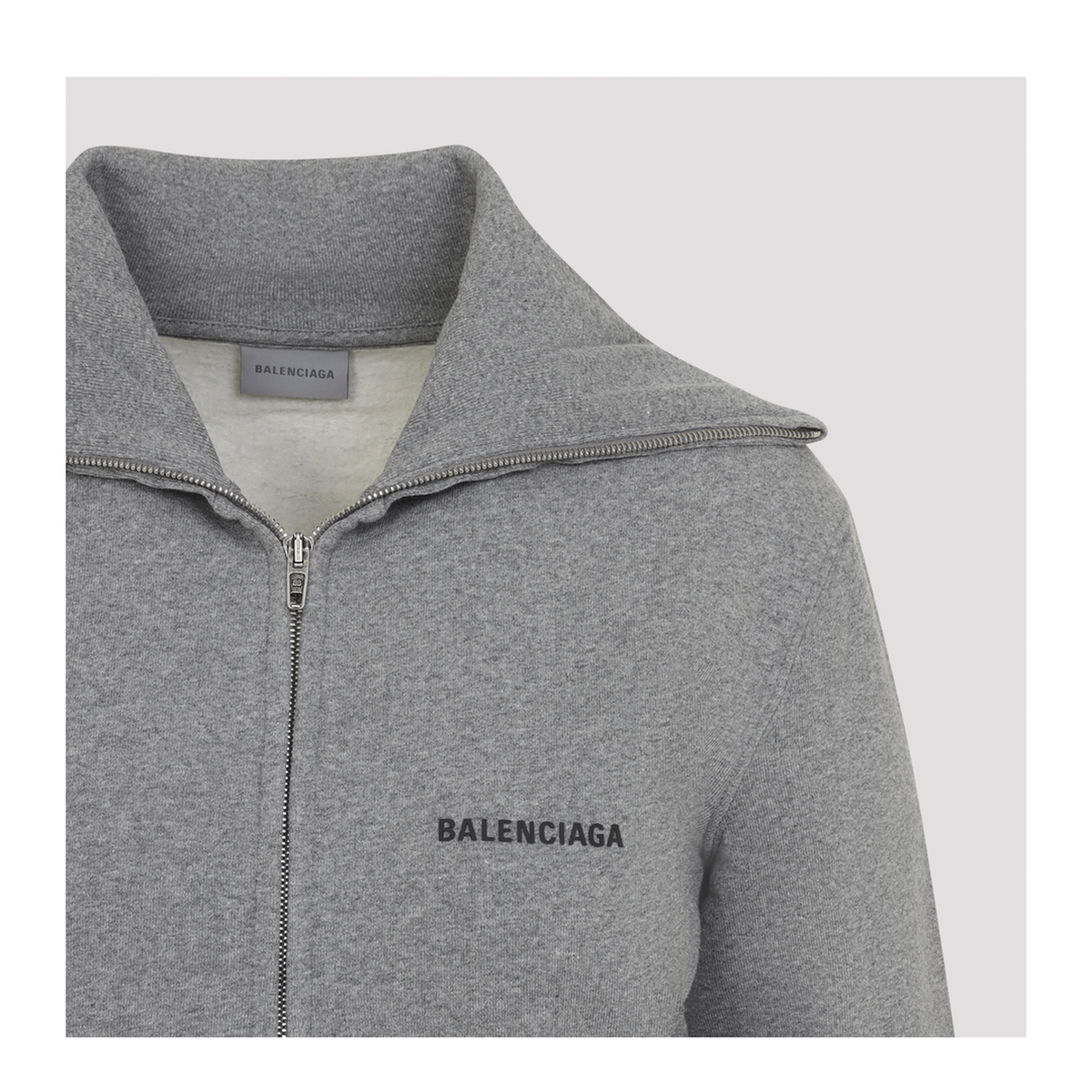 Fitted Zip Up Hoodie