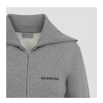Fitted Zip Up Hoodie