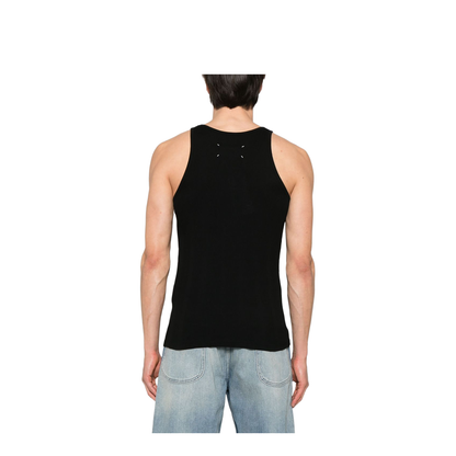 Logo Cotton Blend Tank Top