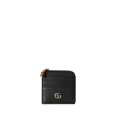 Bamboo Tab Zip Wallet, Gold Hardware