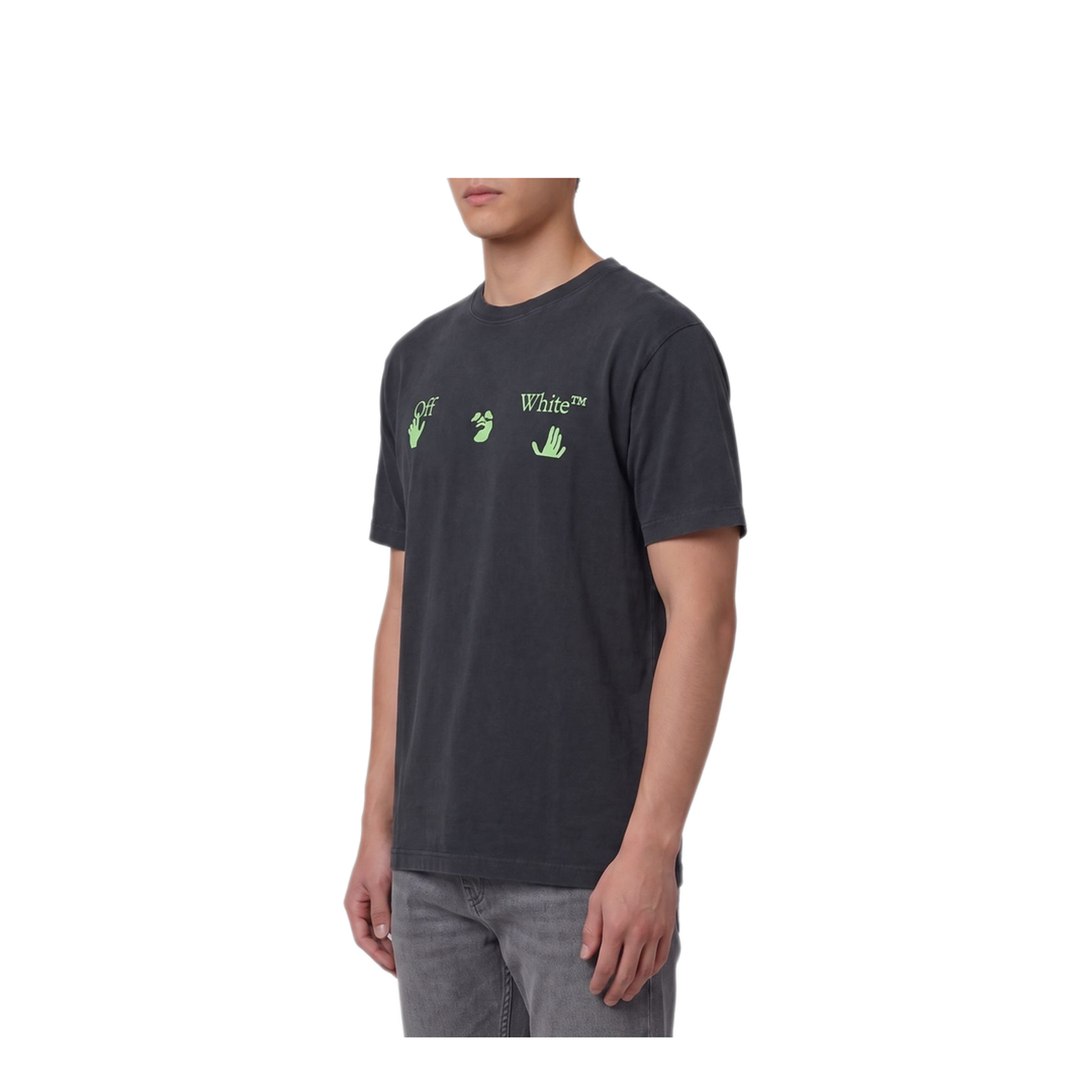MAYFEYR - Off-White - T-Shirts And Polos Black - OMAA120F26JER01900