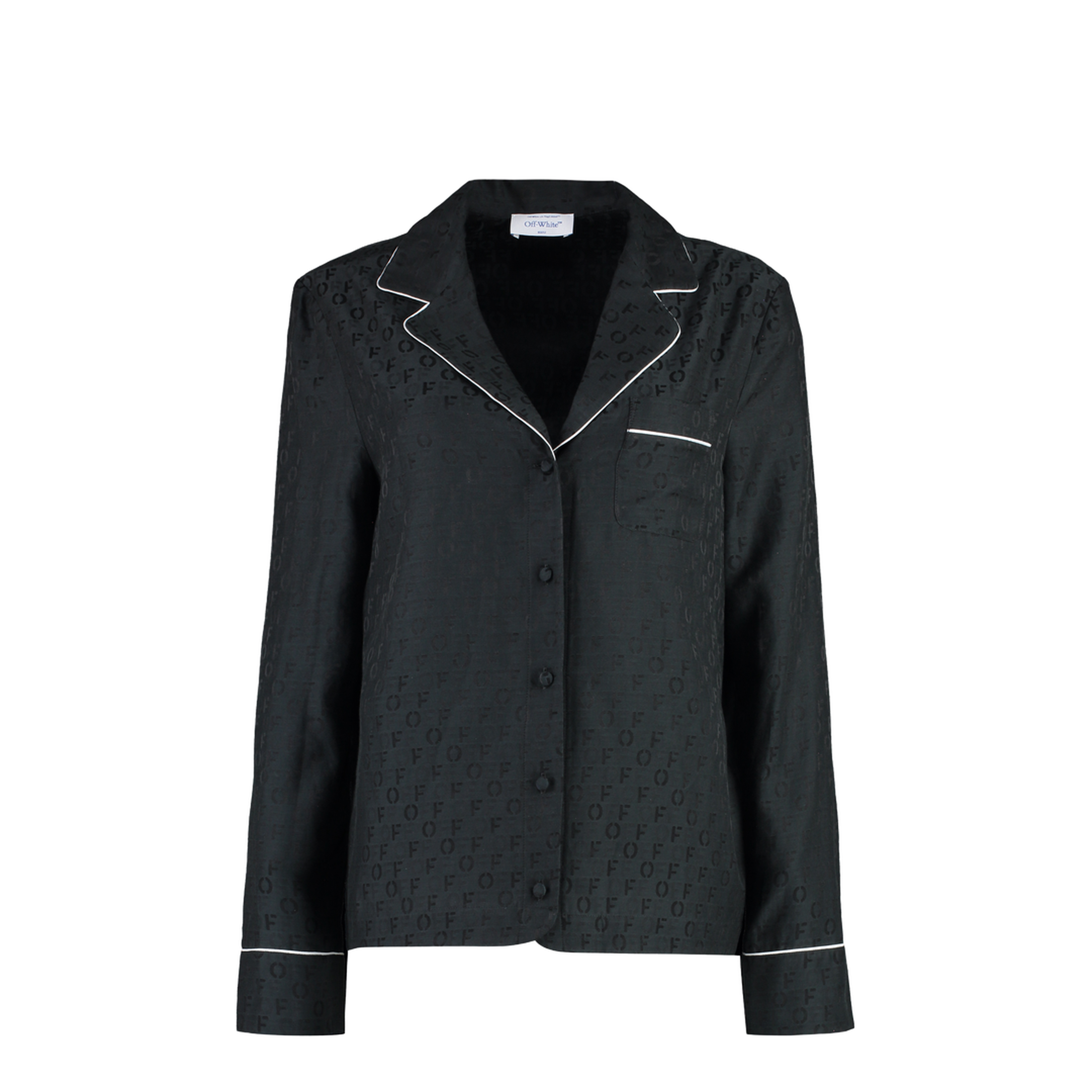 Silk Blend Pajama Shirt